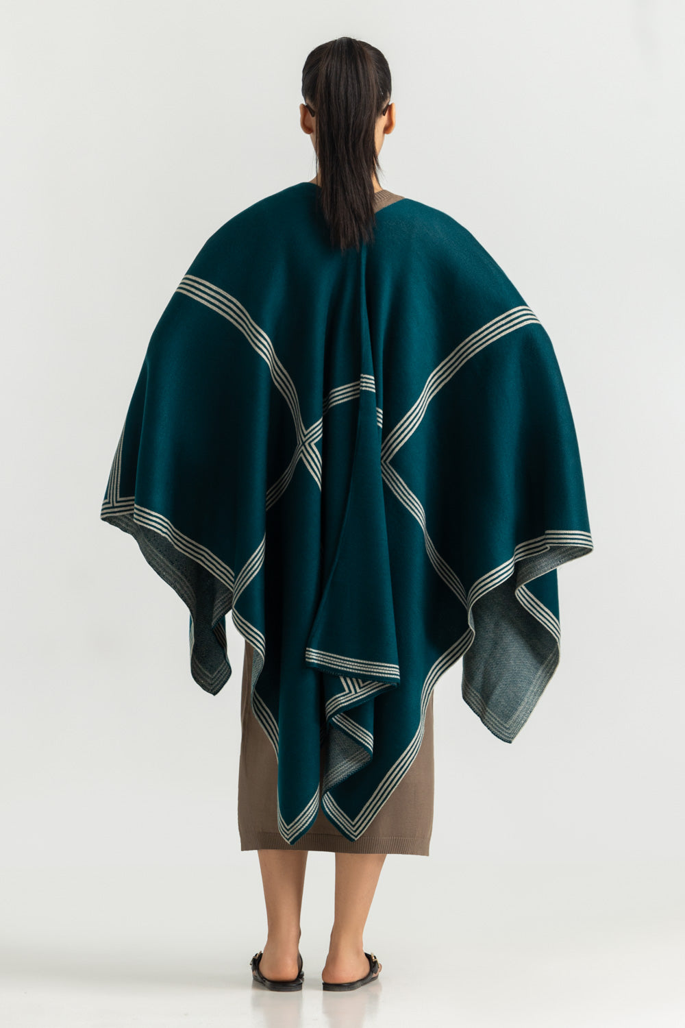Regular Fit Cape Shawl