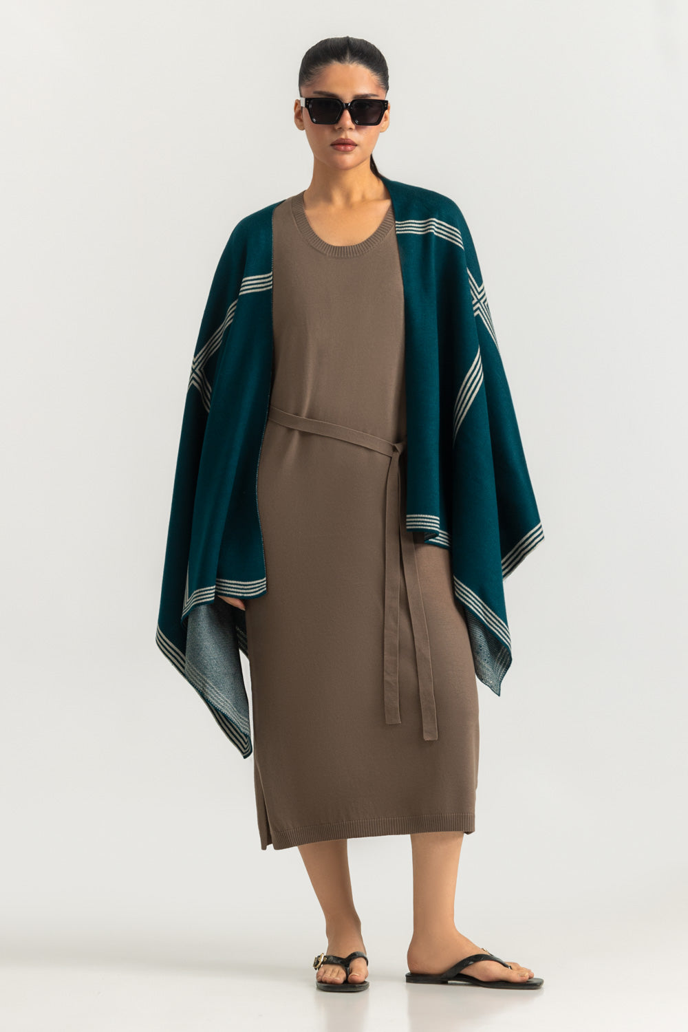 Regular Fit Cape Shawl