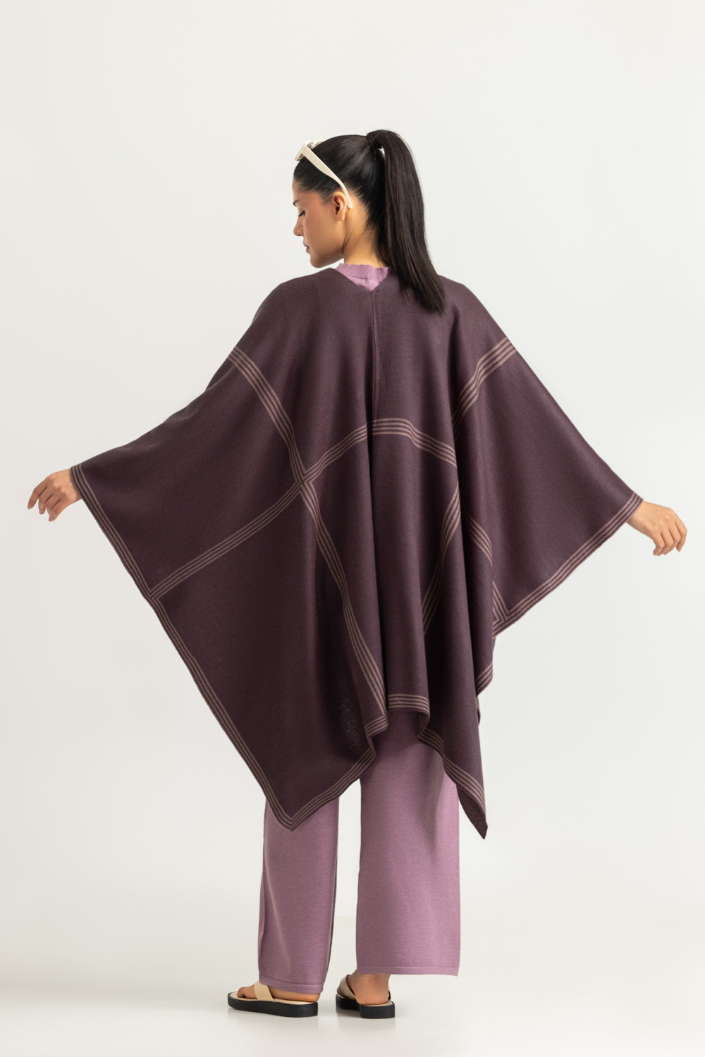 Regular Fit Cape Shawl
