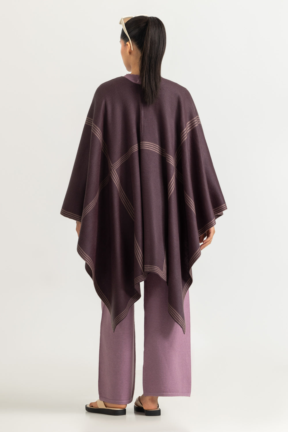 Regular Fit Cape Shawl