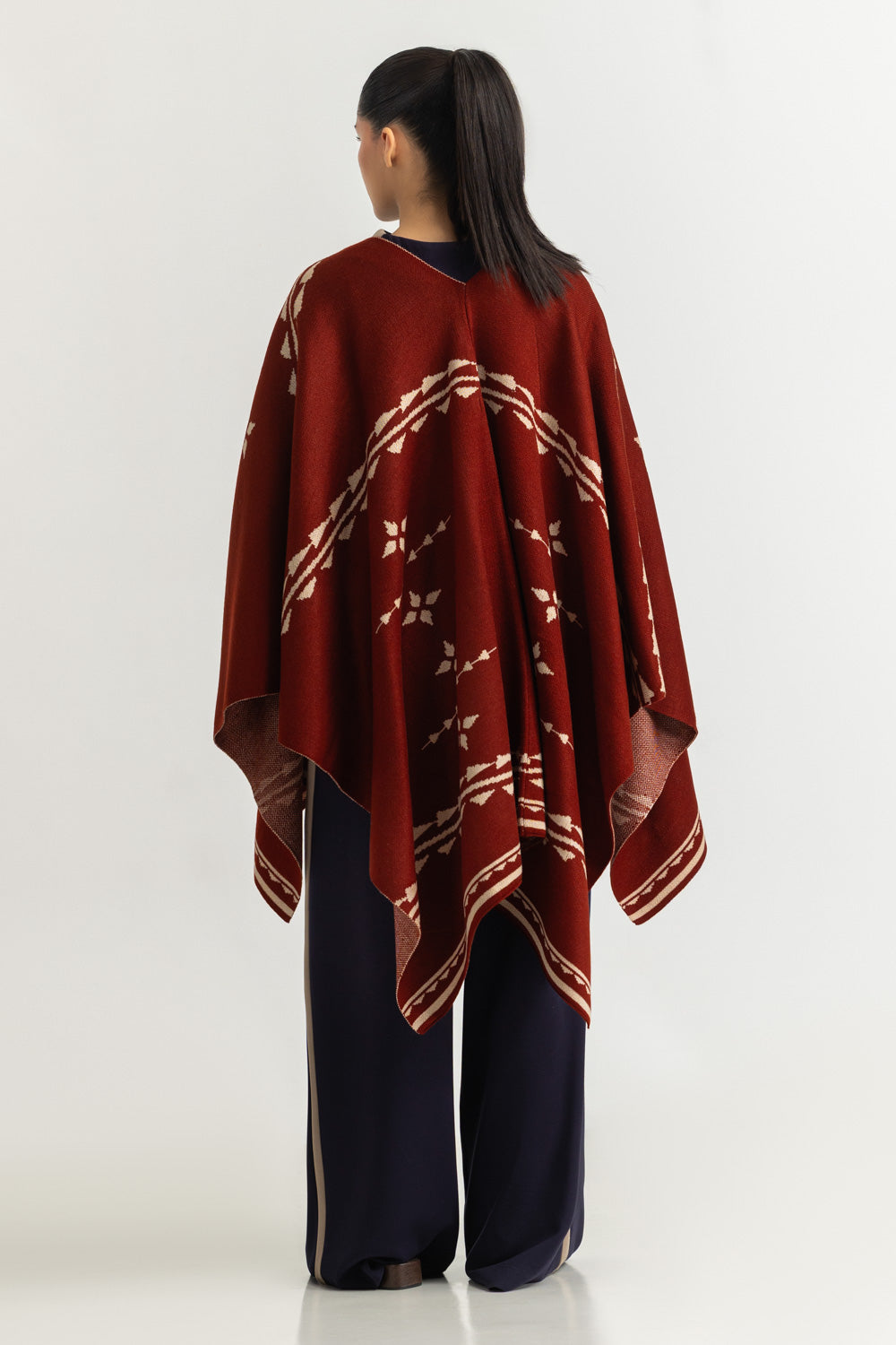Regular Fit Cape Shawl