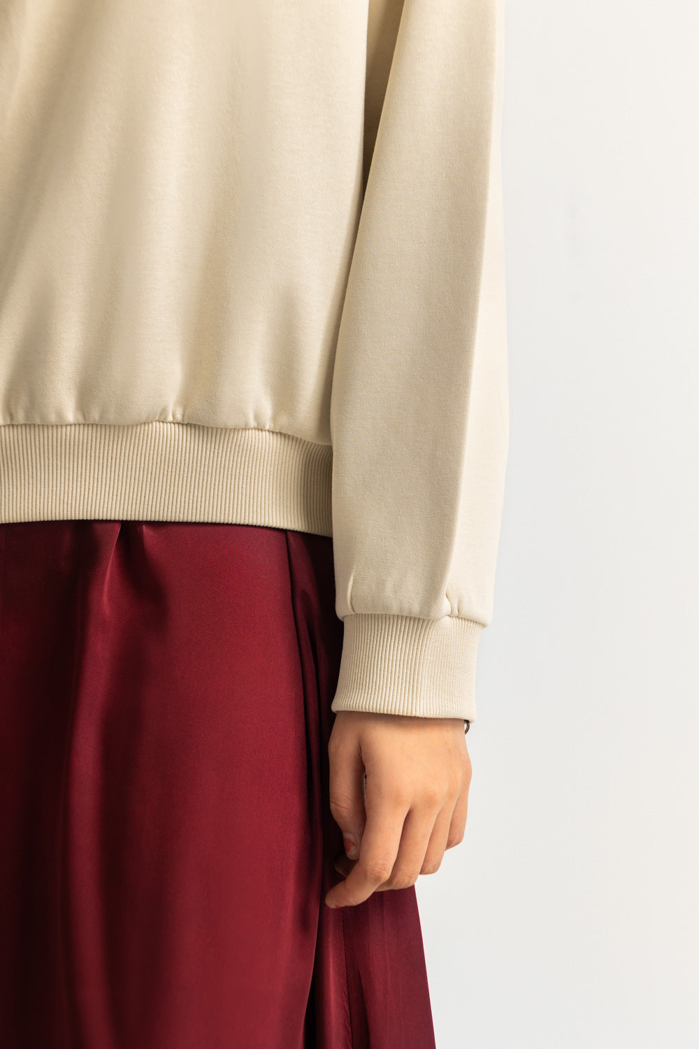 Regular Fit Knitted Zipper