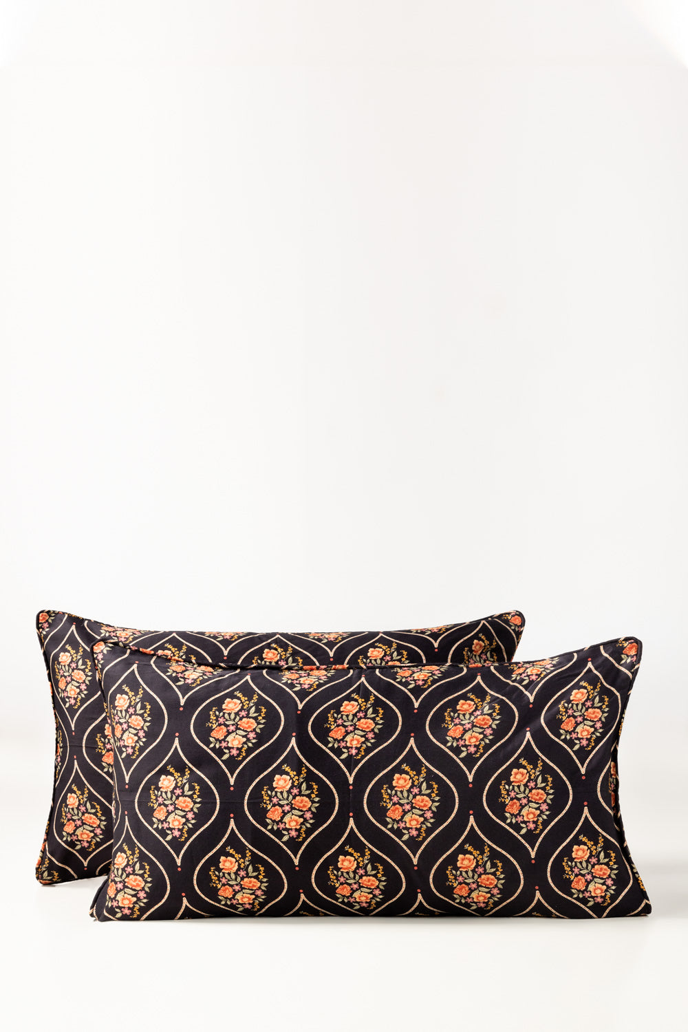 Rose Ogee T-200 Pillow Cover Set