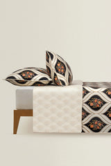 Rose Ogee T-200 Quilt Cover Set