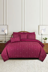 Rose Jacquard Comforter Set