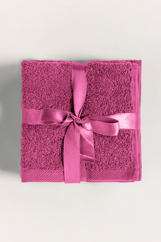 Rosebloom Combed Towel 4pcs Set