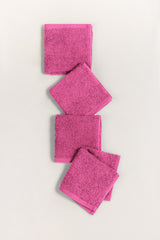 Rosebloom Combed Towel 4pcs Set