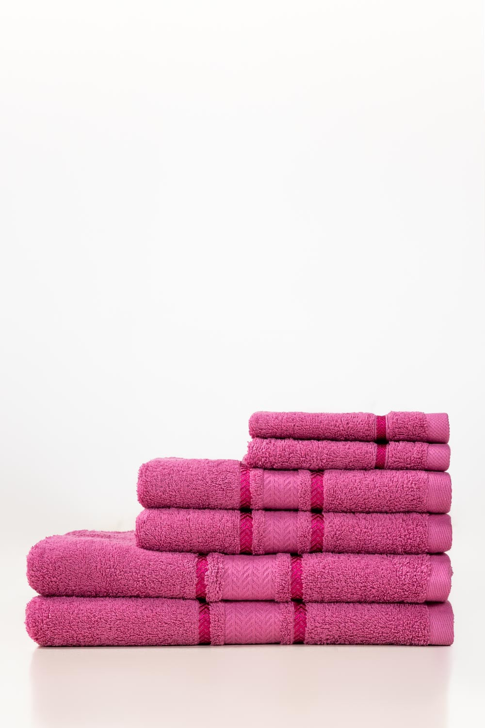 Rosebloom Combed Towel 6pcs Set