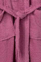 Rosebloom Combed Bathrobe