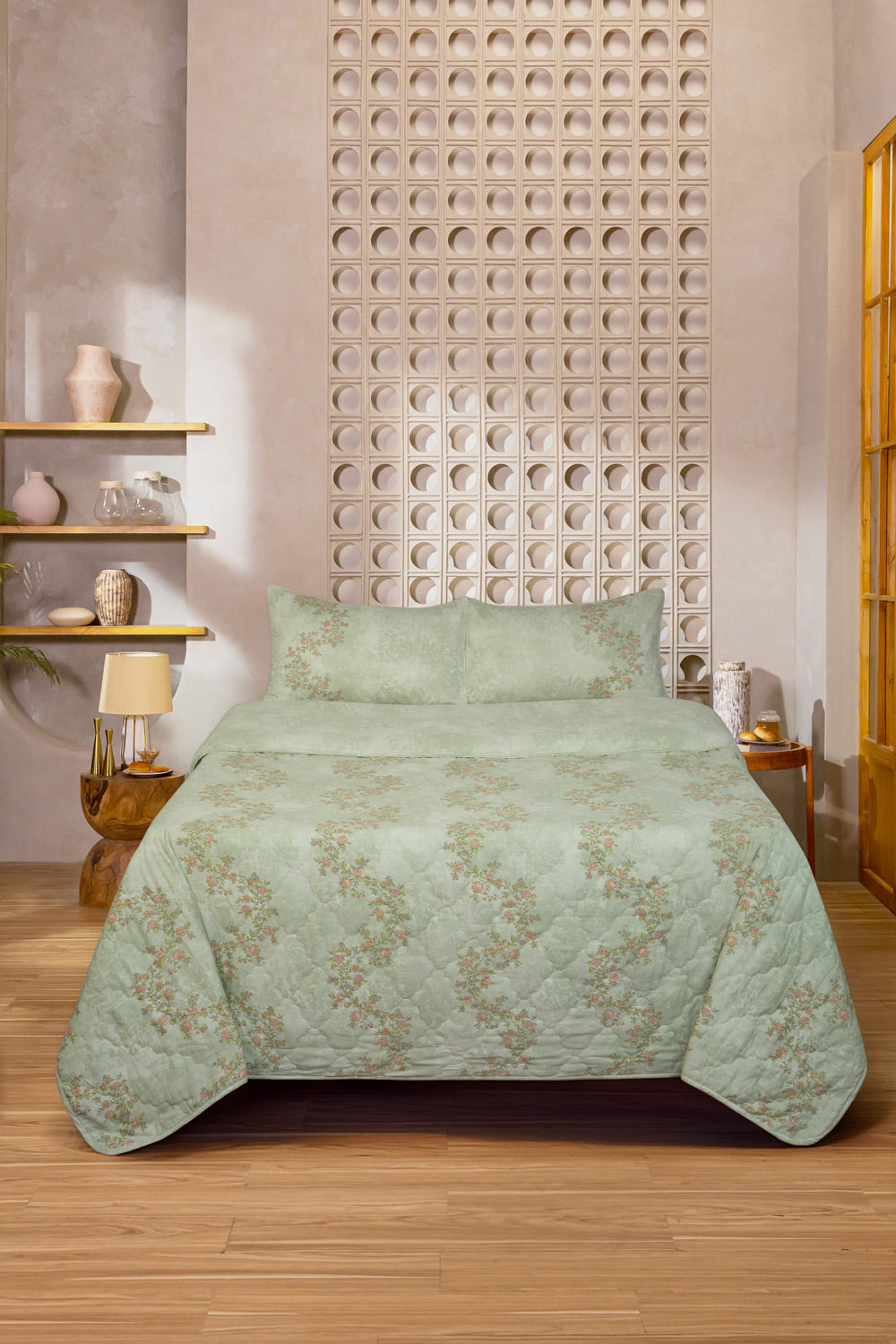 Roselle Bed Throw