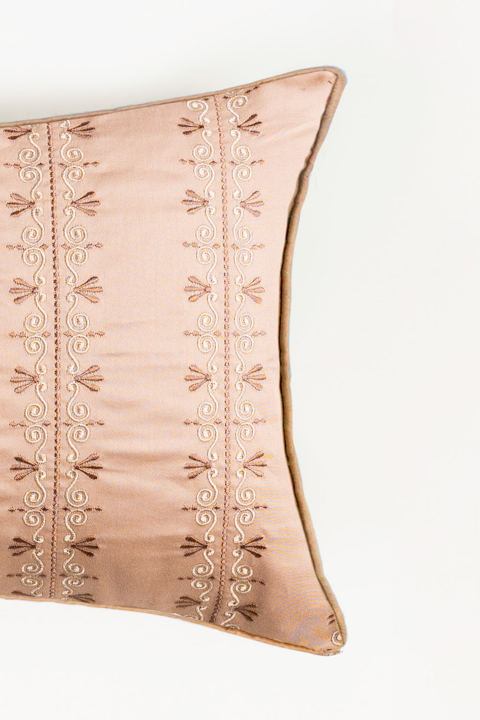 Royal Essence Embroidered Deck Cushion Cover