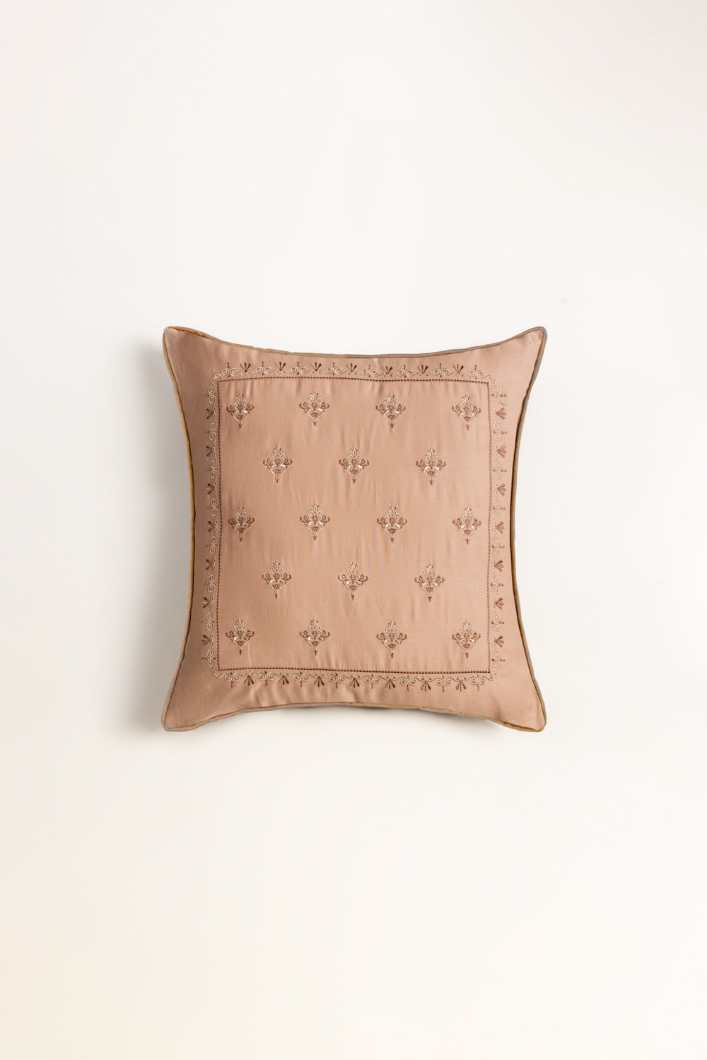 Royal Essence Embroidered Square Cushion Cover