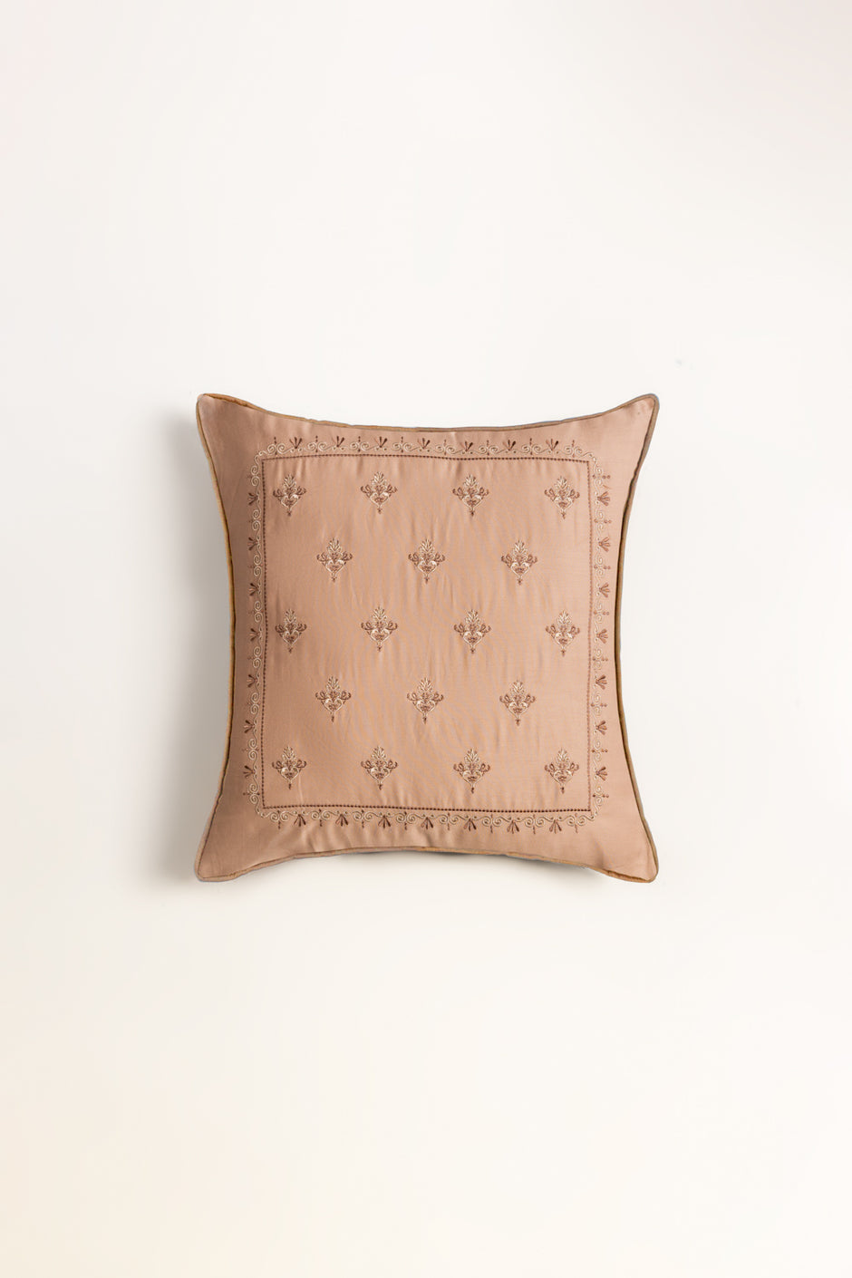 Royal Essence Embroidered Square Cushion Cover