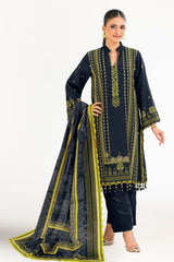 3 Piece Digital Printed Linen Khaddar Suit with Dupatta SC-52003