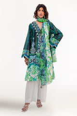 3 Piece Unstitched Printed Lawn Suit SD-52113