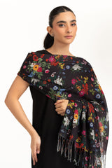 Blended Printed Shawl SH-25-108