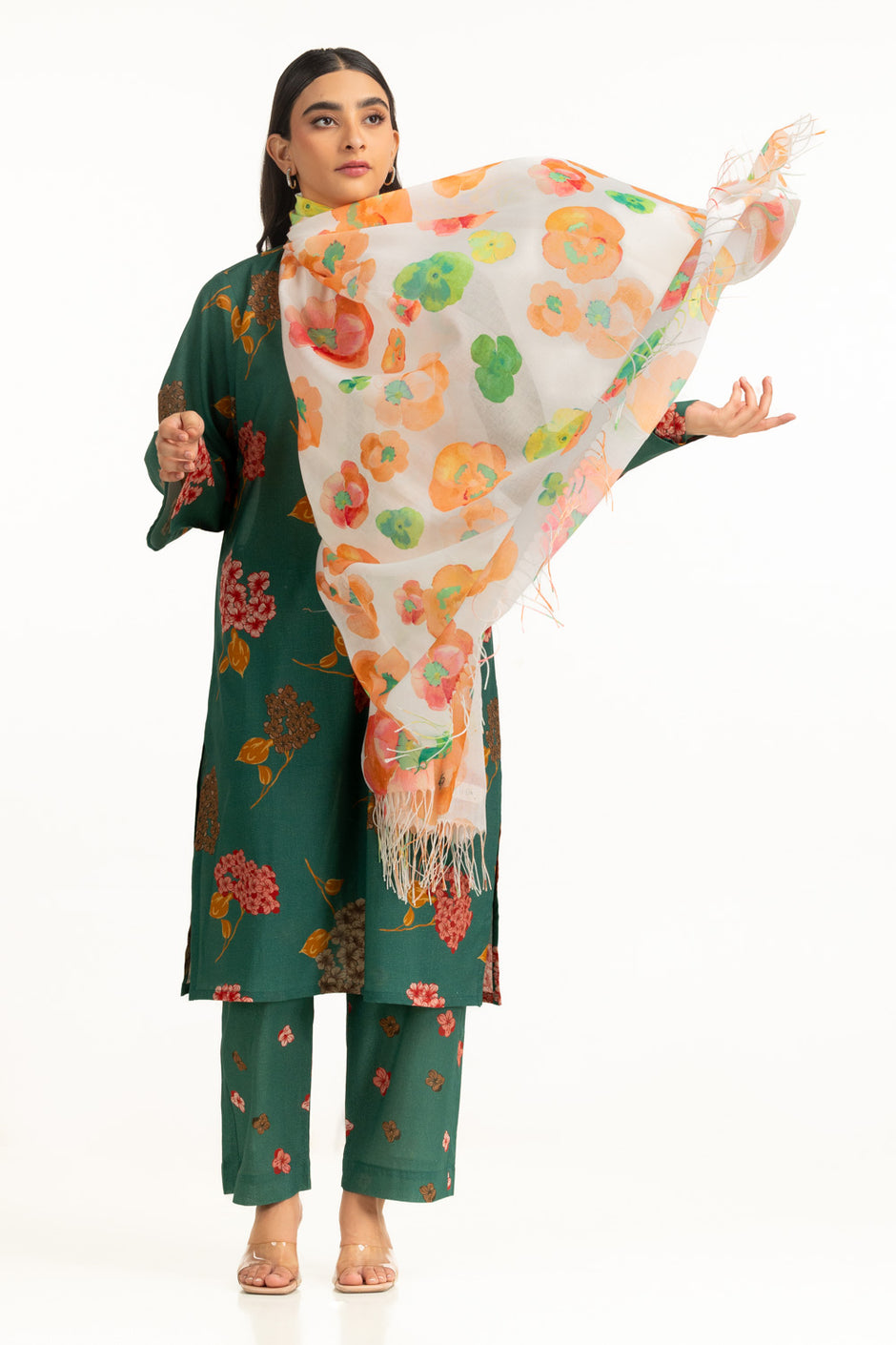 Blended Printed Shawl