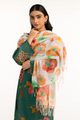 Blended Printed Shawl SH-25-110