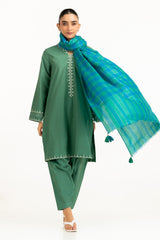 Acrylic Checkered Shawl SH-25-119