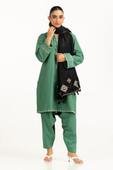 Herringebone Embroidered Stole SH-25-128