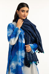 Herringbone Embellished Stole SH-25-130