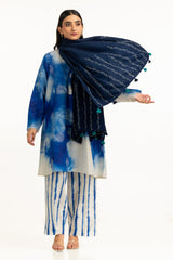 Herringbone Embellished Stole SH-25-130