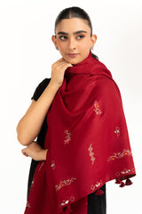 Herringbone Embroidered Stole SH-25-131