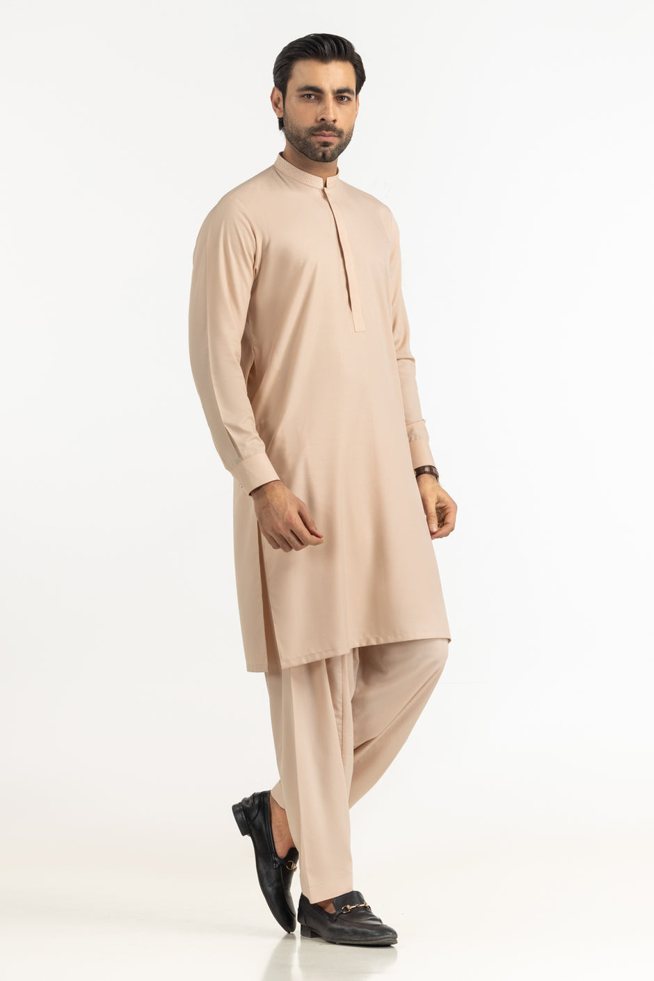 Regular Fit Embroidered Suits