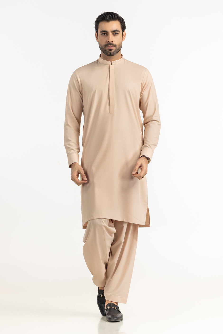 Regular Fit Embroidered Suits