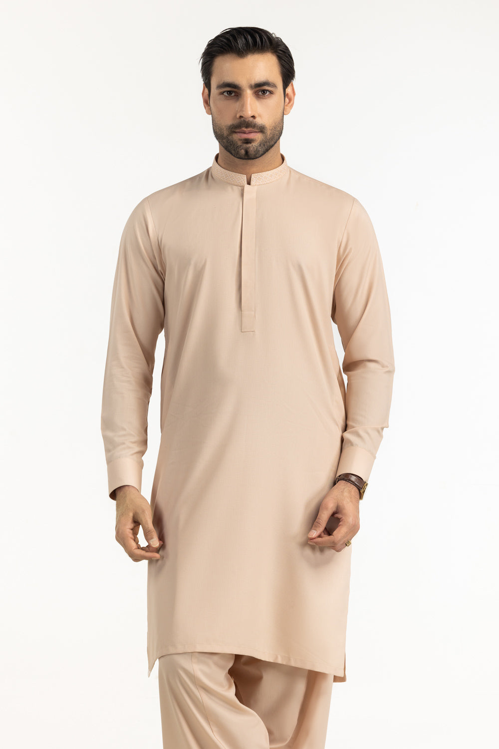 Regular Fit Embroidered Suits