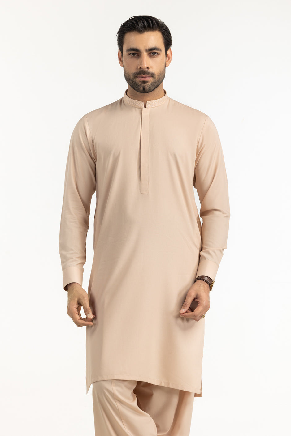 Regular Fit Embroidered Suits
