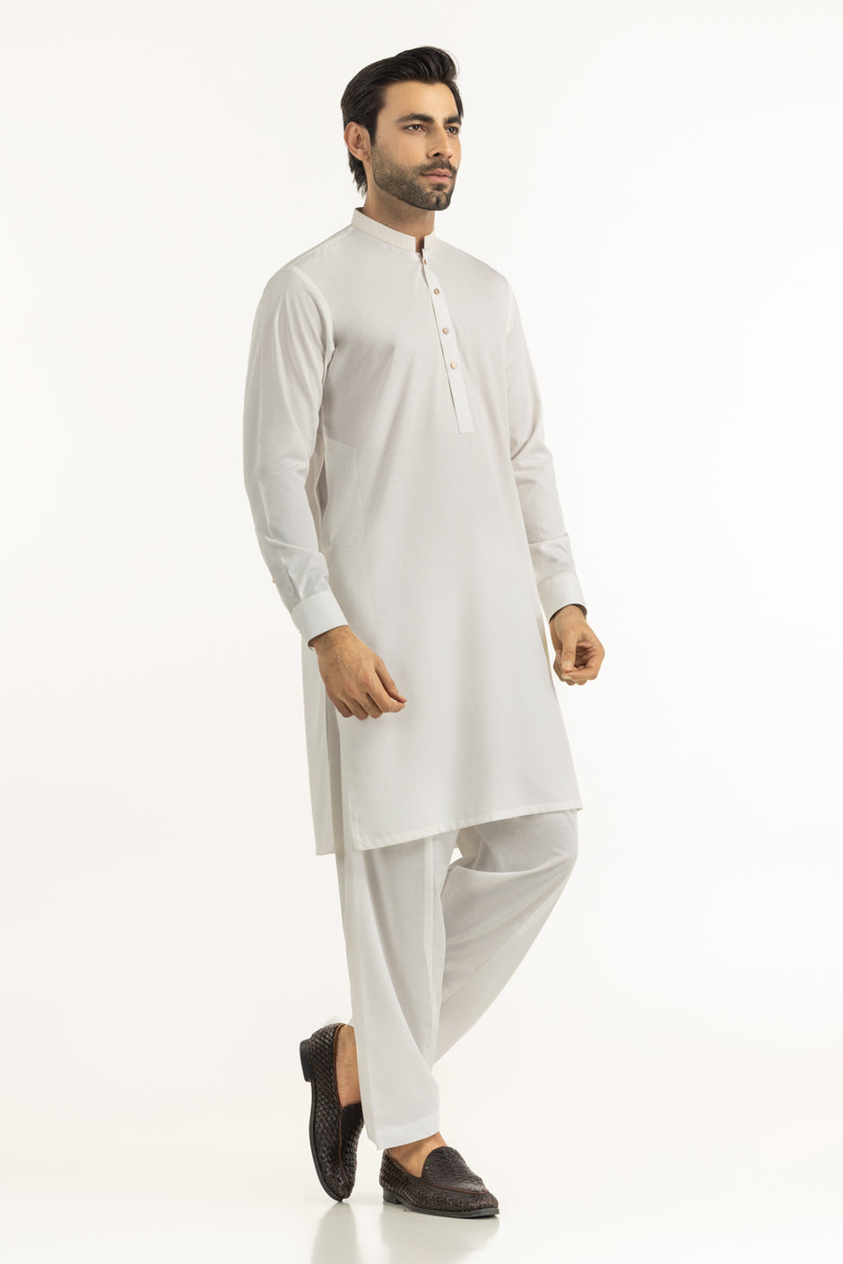 Regular Fit Embroidered Suits