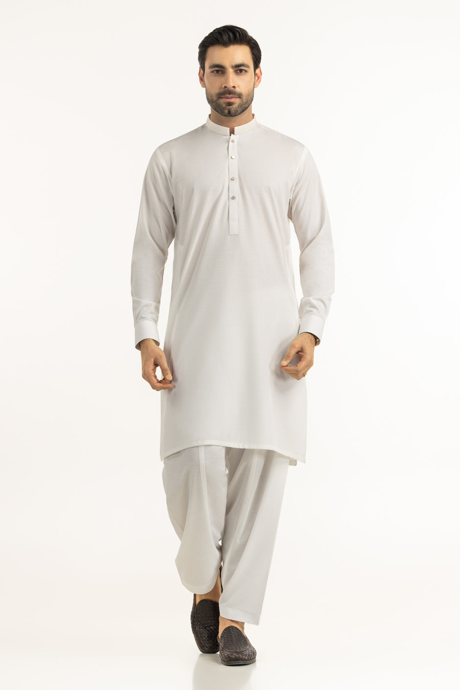 Regular Fit Embroidered Suits
