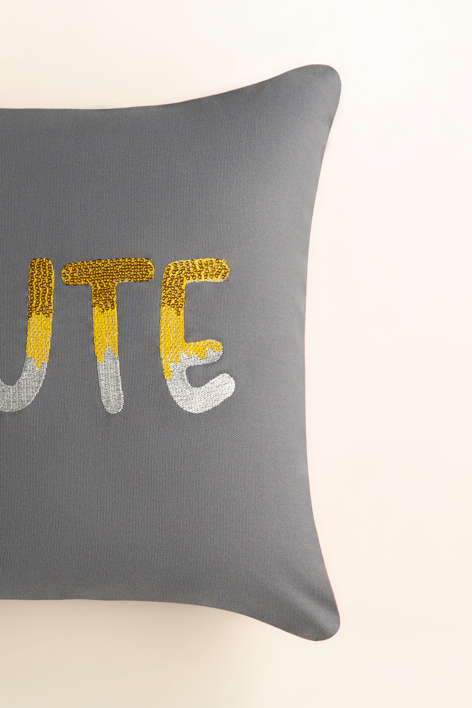 SS25-EC-001 Terry Embroidered Cushion Cover