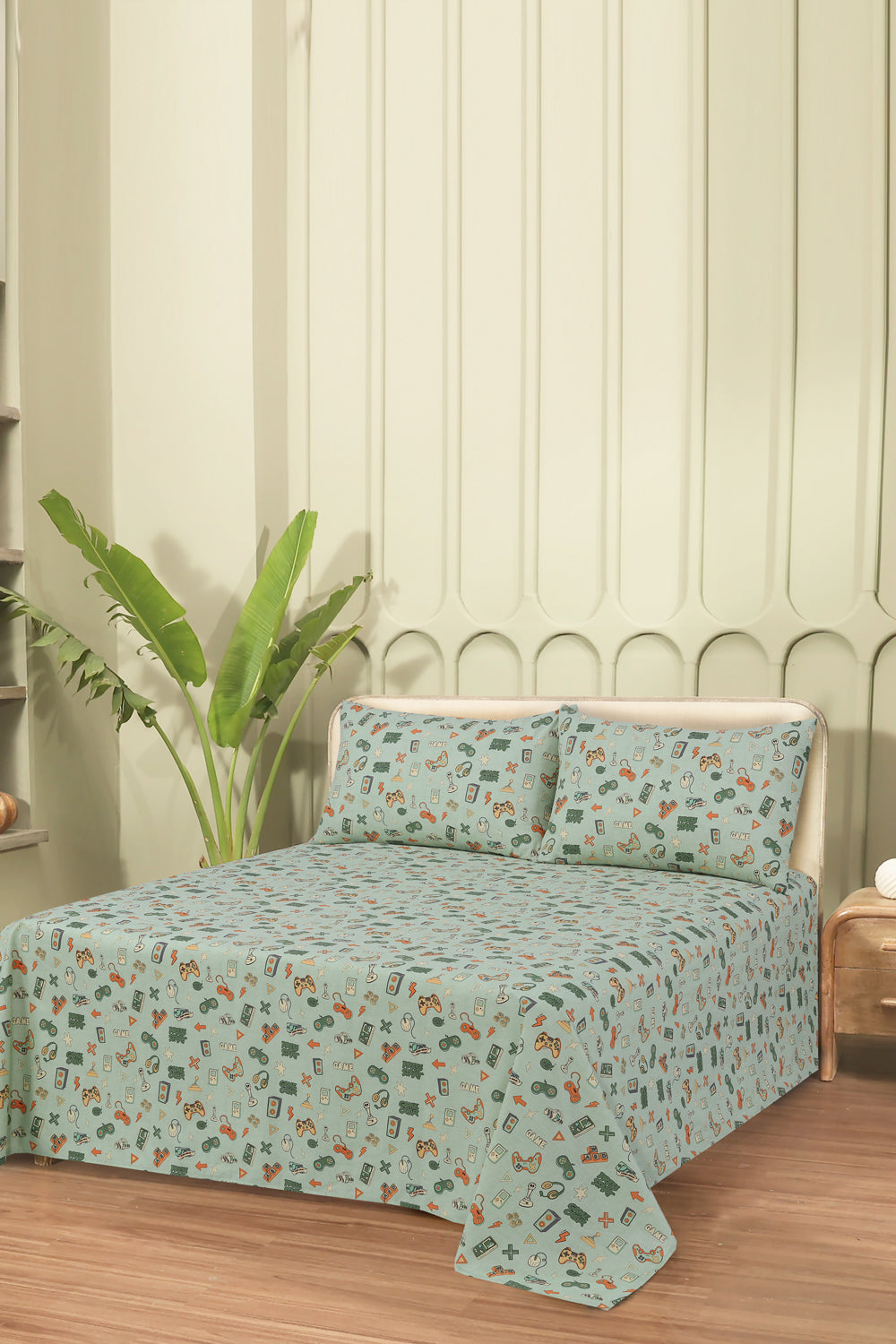 Printed Bed Sheet Set