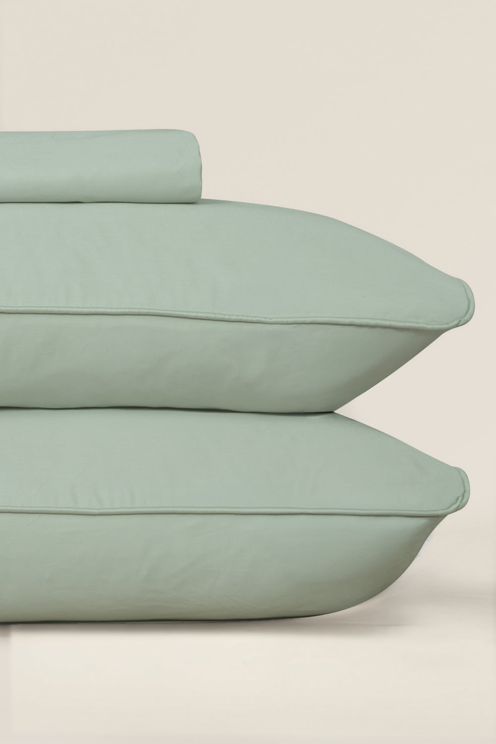 Sage Embroidered Bed Sheet Set