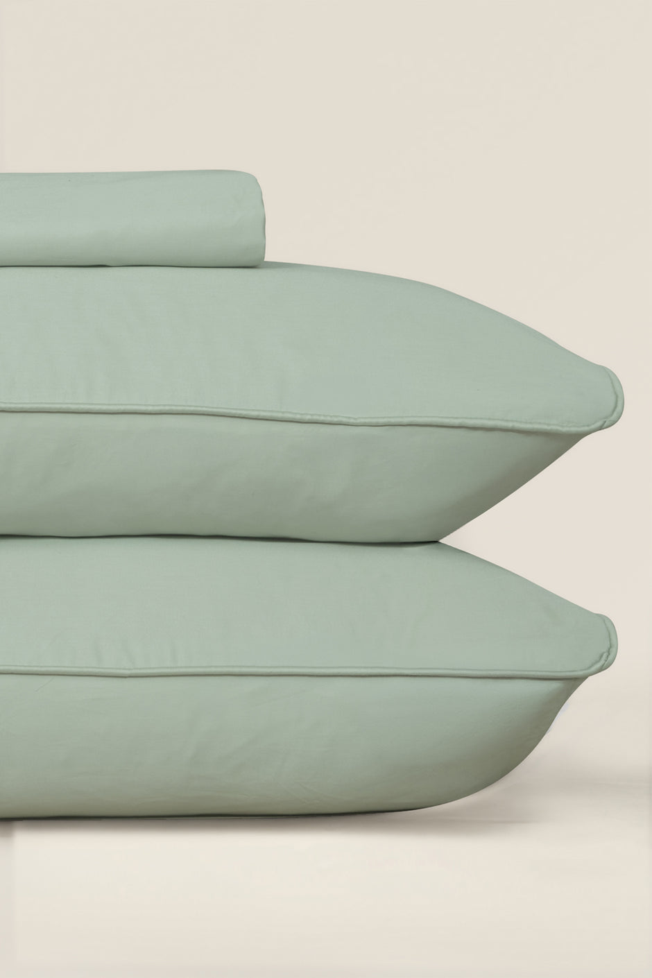 Sage Embroidered Bed Sheet Set