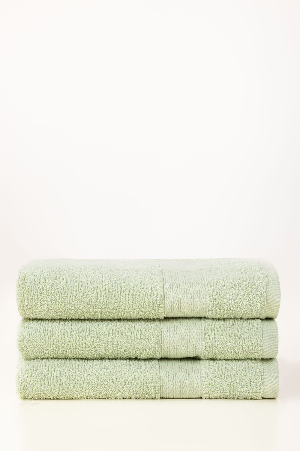 Sage Dyed Bath Towel