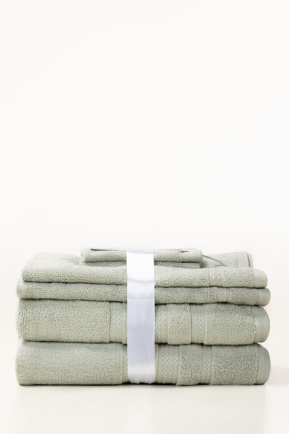 Sage Green 6pc Zero Twist Towel Set