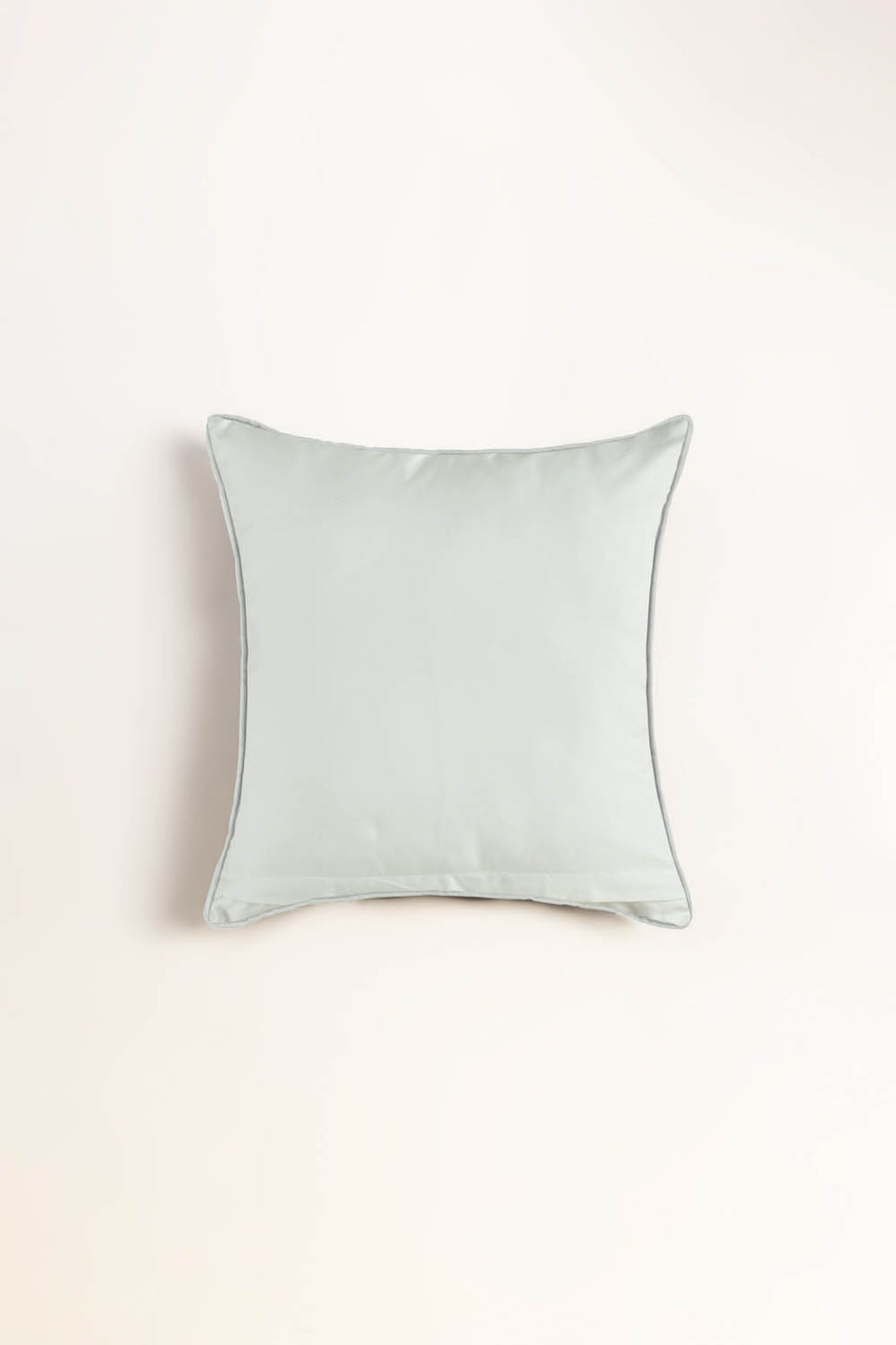 Sage Embroidery Square Cushion Cover