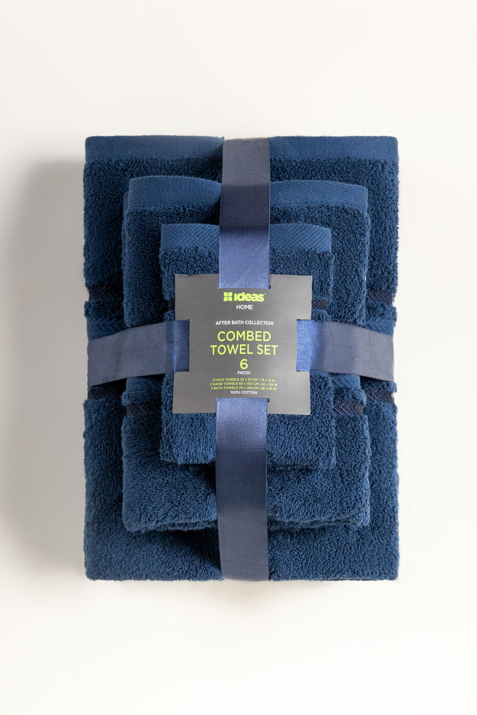 Sail Combed Towel 6pcs Set