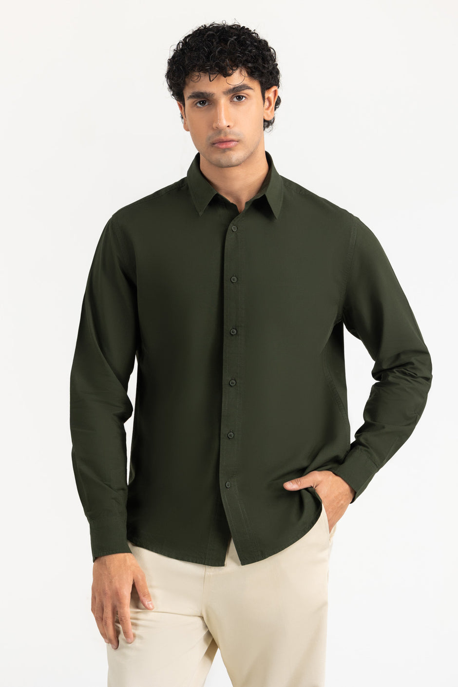 Regular Fit Casual Shirts MN-CS-SS26-067