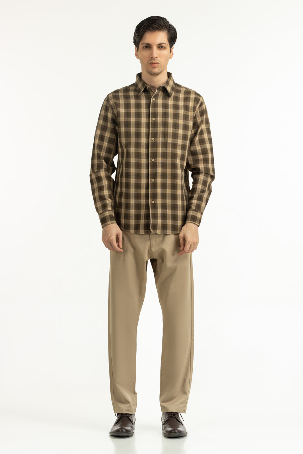 Regular Fit Casual Shirts MN-CS-WS25-296