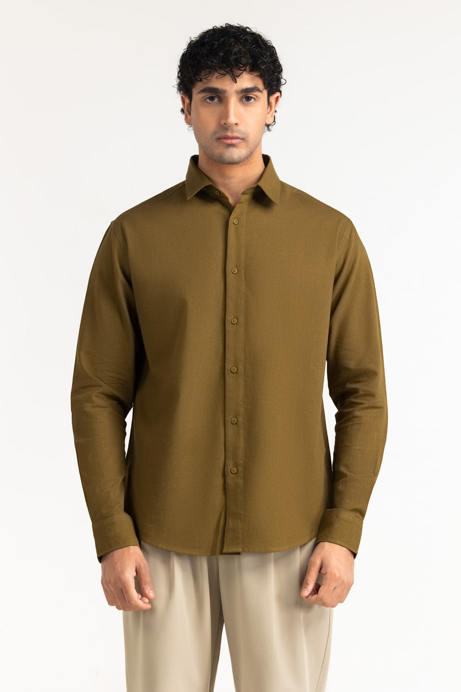 Regular Fit Casual Shirts MN-CS-SS26-013