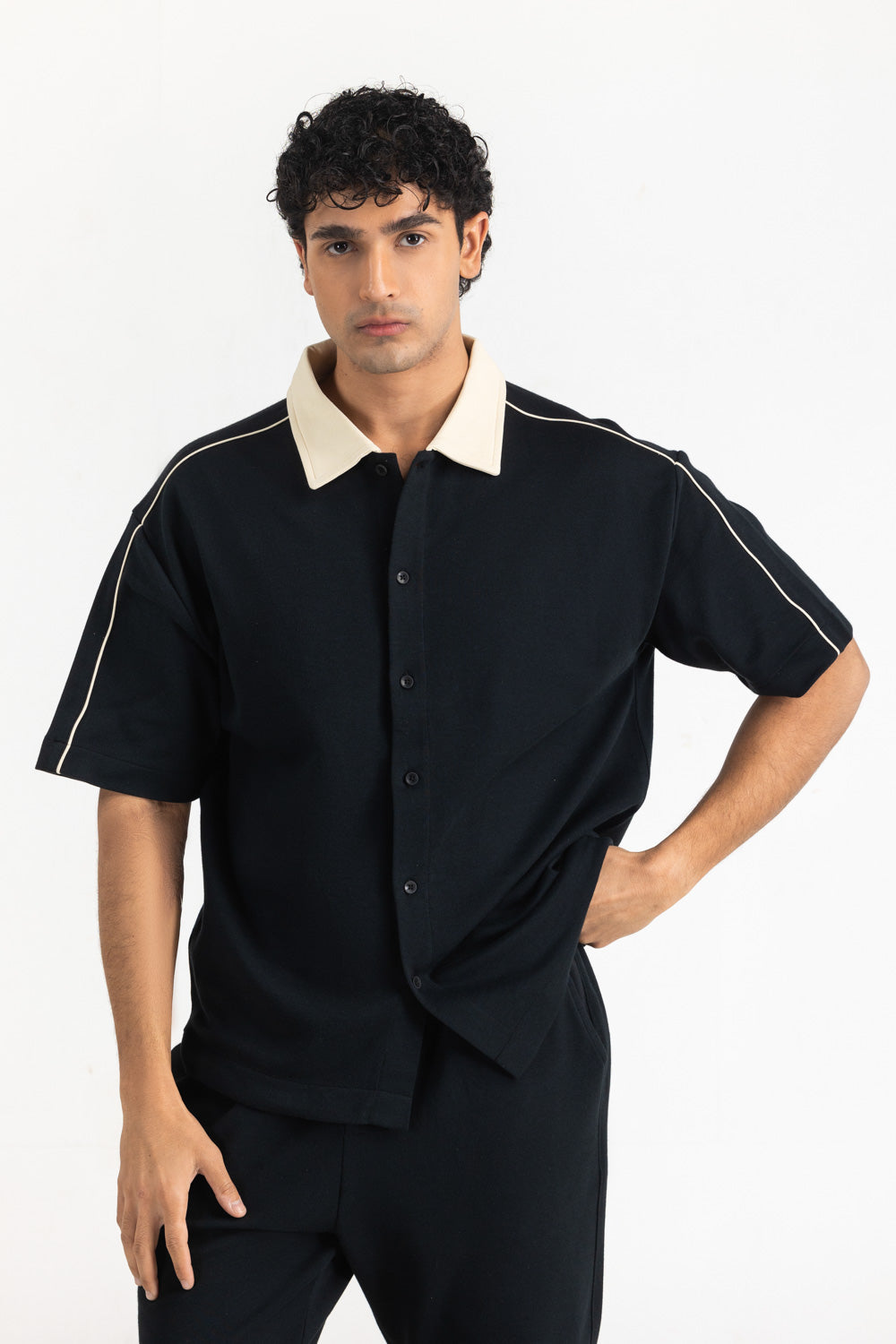 Relaxed Fit Co-Ord Set MN-COD-SS26-005-B