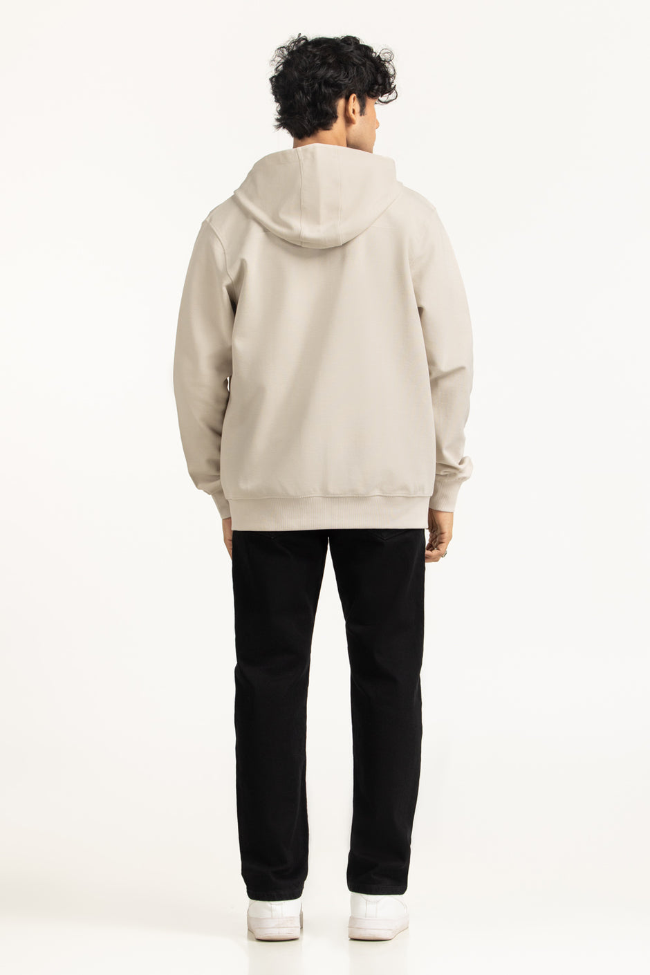Regular Fit Hooded Zipper