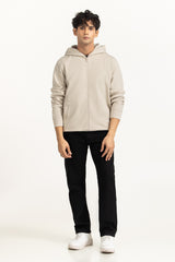 Regular Fit Hooded Zipper MN-HDZ-WS25-001 B