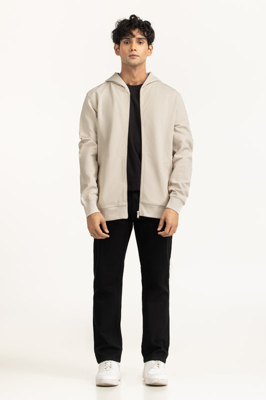 Regular Fit Hooded Zipper MN-HDZ-WS25-001 B