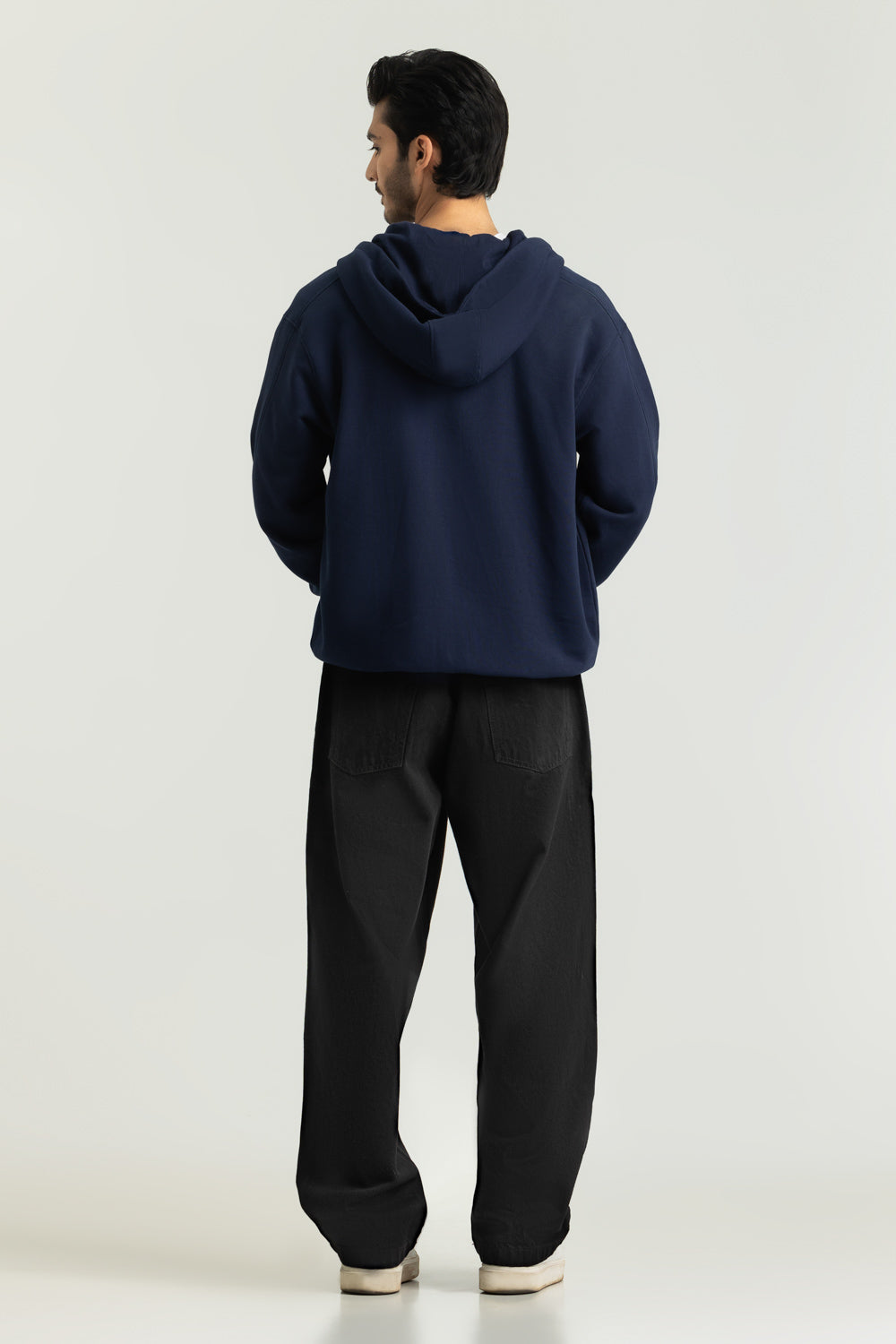 Regular Fit Hooded Zipper
