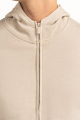 Regular Fit Hooded Zipper MN-HDZ-WS25-003 B